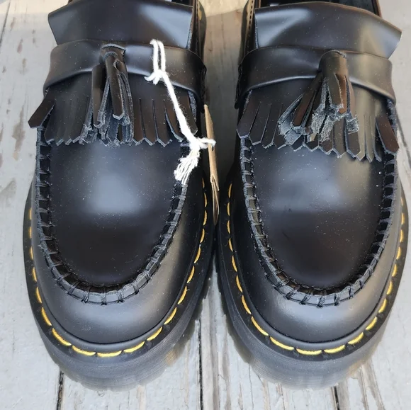 Dr. Martens Adrian Bex Smooth Leather Tassel Loafers - Picture 6 of 10
